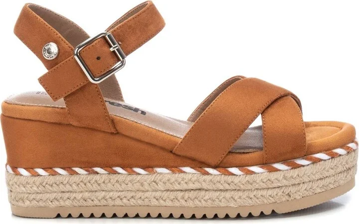 Women's Soft Suede Wedge Sandals By Xti