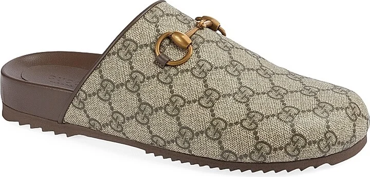 Women's Sol Monogram Coated Canvas Slides - Beige - Size 5 Sandals - Image 2