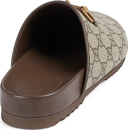 Women's Sol Monogram Coated Canvas Slides - Beige - Size 5 Sandals - Image 3