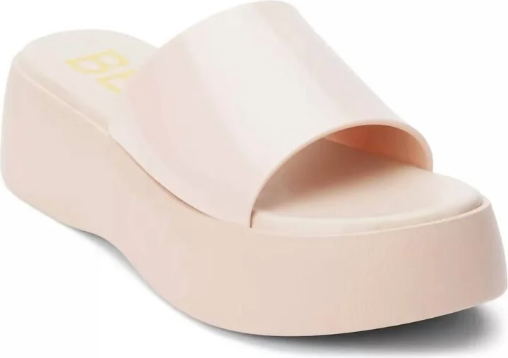 Women's Solar Platform Sandals In Nude