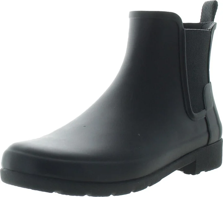 Womens Solid Chelsea Boots
