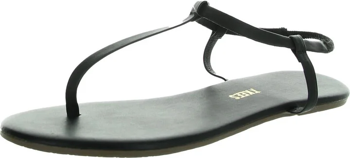 Womens Solid Flatform Sandals