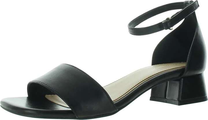 Womens Solid Leather Heels
