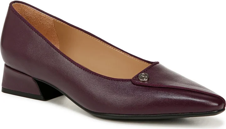 Womens Solid Man Made Block Heels