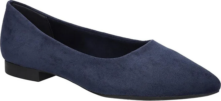 Womens Solid Manmade Flat Shoes