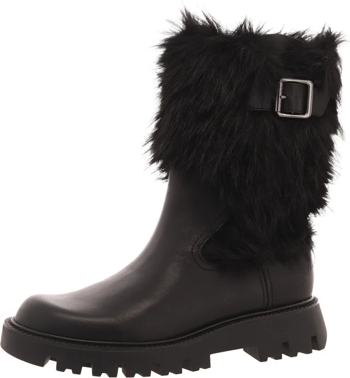 Womens Solid Rubber Rain Boots