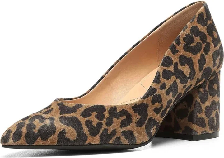 Women's Solima Pumps In Leopard Suede