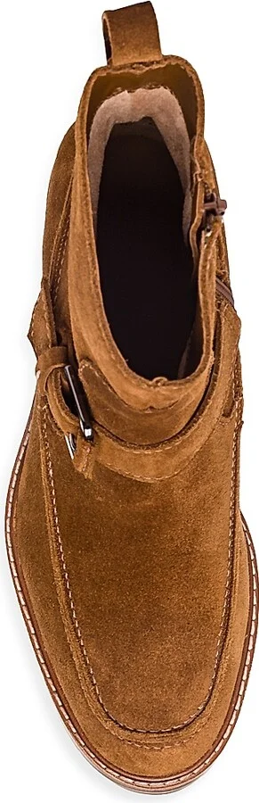 Women's Sonja Suede Buckle Bootie - Tobacco - Size 9 - Image 4