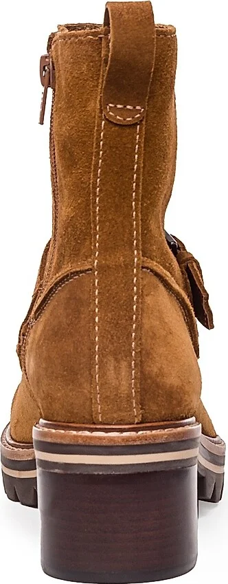 Women's Sonja Suede Buckle Bootie - Tobacco - Size 9 - Image 6