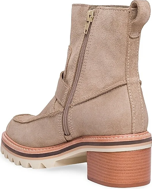 Women's Sonja Suede Buckle Bootie - Tobacco - Size 9 - Image 9