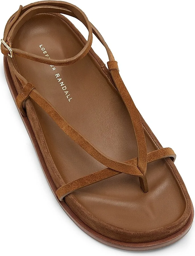 Women's Sonny 30MM Suede Platform Sandals - Cacao - Size 11 - Image 4