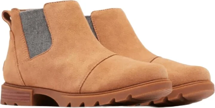Women's Sorel Emelie Iii Chelsea Boot In Tawny