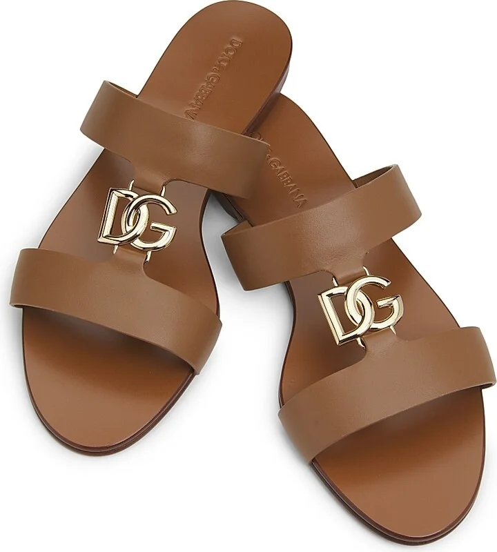 Women's Special Opportunities Leather Sandals - Caramello - Size 5 - Image 4