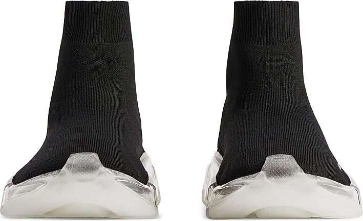 Women's Speed 2.0 Full Clear Sole Recycled Knit Sneakers - Black - Size 6 - Image 9