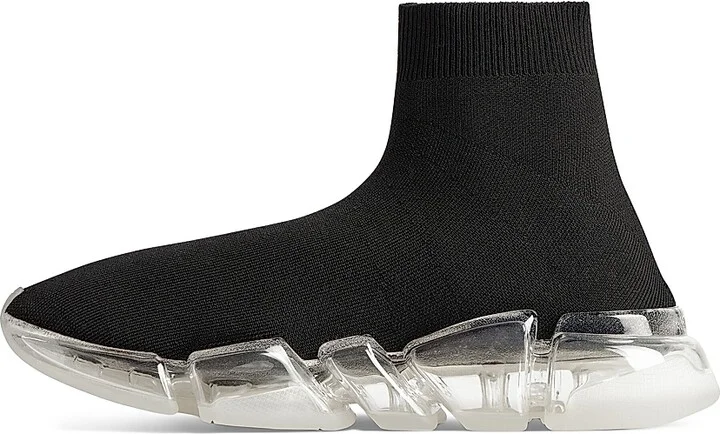 Women's Speed 2.0 Full Clear Sole Recycled Knit Sneakers - Black - Size 6 - Image 10