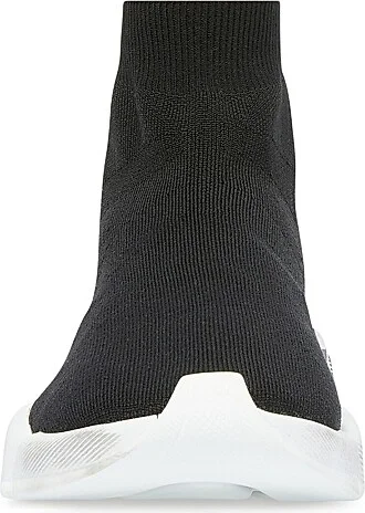 Women's Speed 2.0 Graffiti Recycled Knit Sneakers - Black White Grey - Size 8 - Image 3