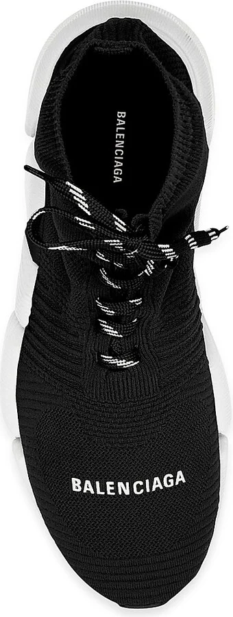 Women's Speed 2.0 Lace-up Sneakers - Black White - Size 6 - Image 5