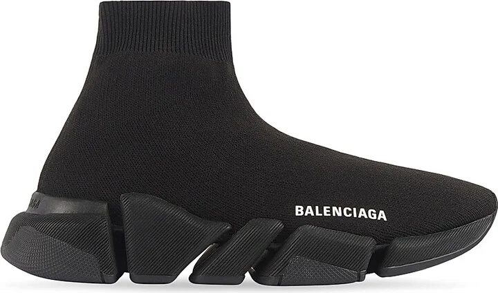 Women's Speed 2.0 Recycled Knit Sneakers - Black - Size 5