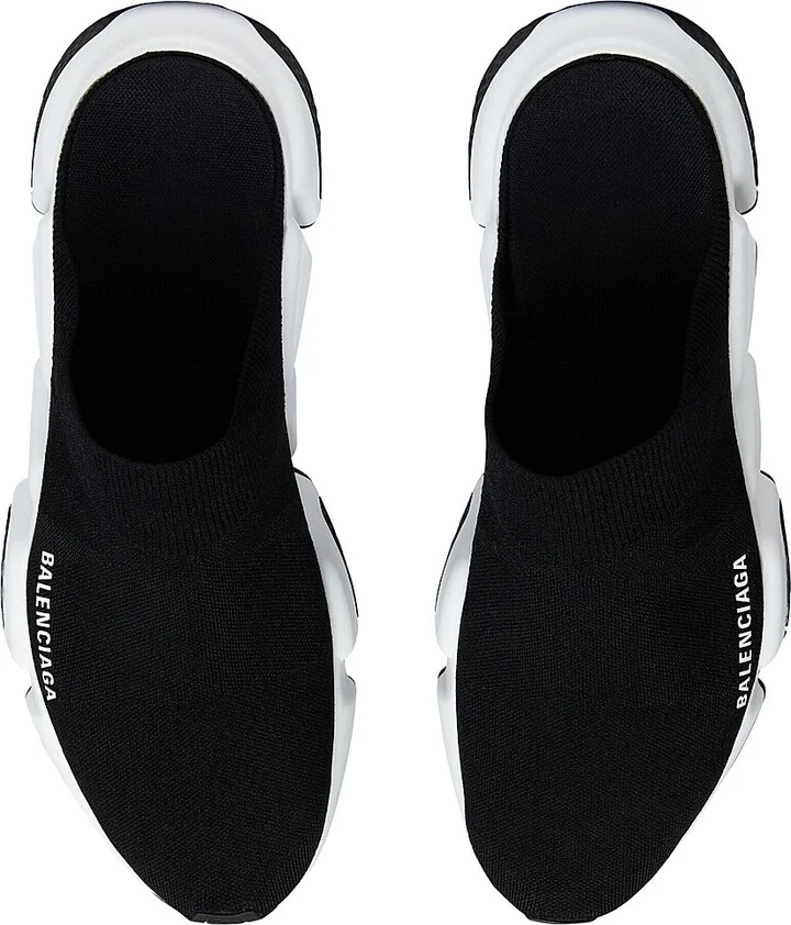 Women's Speed Recycled Knit Mules - Black - Size 7 - Image 7