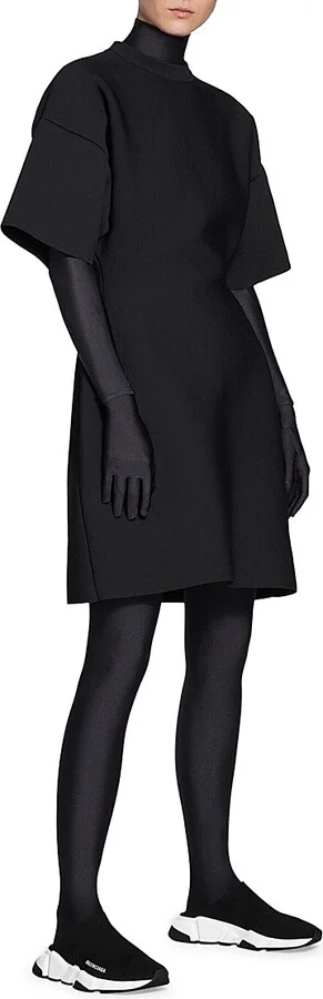 Women's Speed Recycled Knit Mules - Black - Size 7 - Image 8