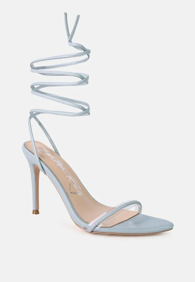 Womens Sphynx High Heel Lace Up Heels - Image 7