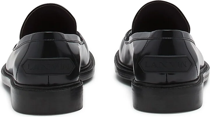 Women's Spinto Loafers in Glossy Leather - Black - Size 4.5 - Image 4