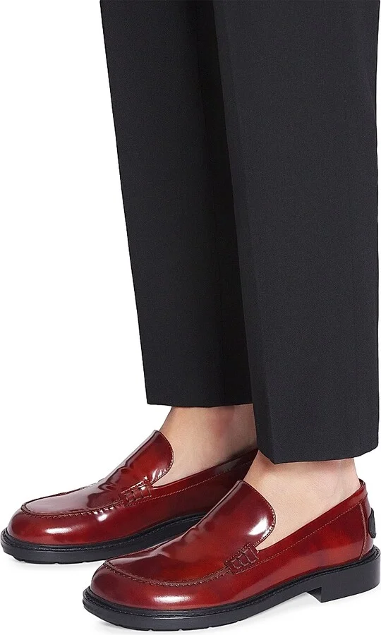 Women's Spinto Loafers in Smooth Leather - Dark Brown - Size 5.5 - Image 6