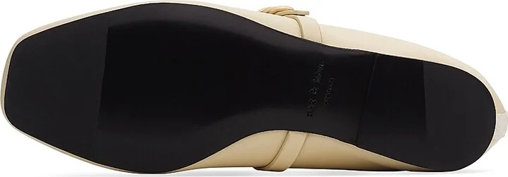 Women's Spire Leather Mary Janes - Cream - Size 9 - Image 4