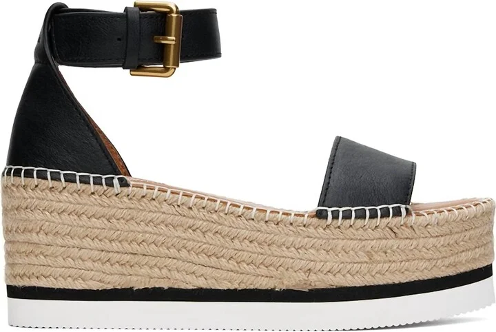 Women's Splash Espadrille In Black