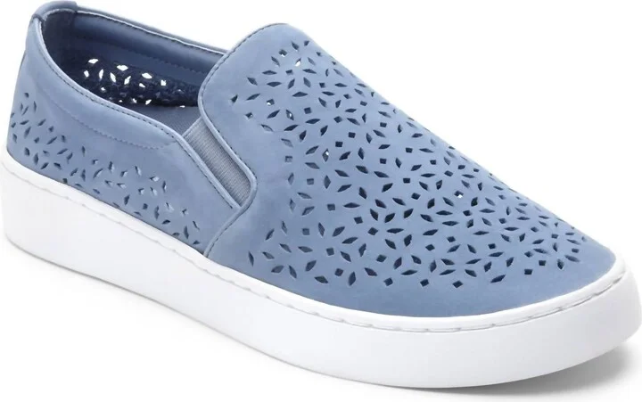 Women's Splendid Midi Perf Shoes In Light Blue