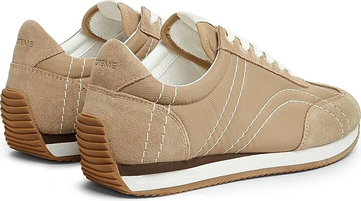 Women's Sport Low-Top Sneakers - Sand - Size 5 - Image 3