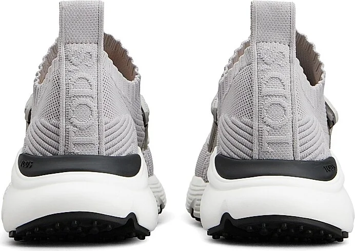 Women's Sport. Run Logo-Accented Knit Slip-On Sneakers - Grigio Perla - Size 6 - Image 3