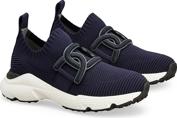 Women's Sporty Cat Chain-Embellished Sneakers - Galassia Scuro - Size 5.5 - Image 2
