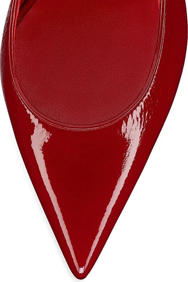 Women's Sporty Kate 55MM Patent Leather Pumps - Loubi - Size 5.5 - Image 4