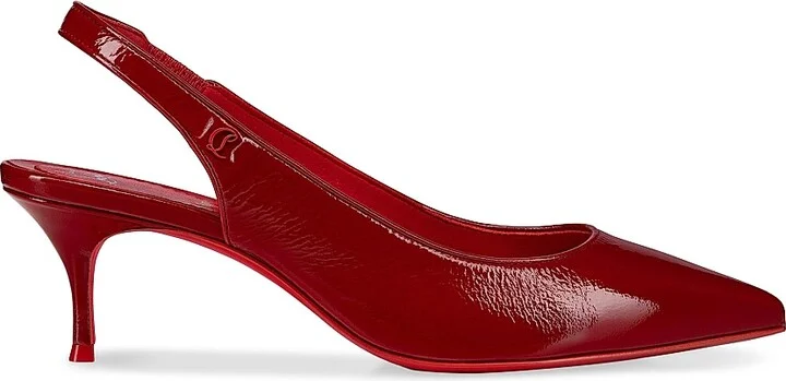Women's Sporty Kate 55MM Patent Leather Pumps - Loubi - Size 5.5