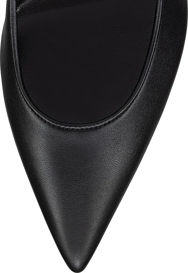 Women's Sporty Kate 85MM Leather Pumps - Black - Size 4 - Image 4
