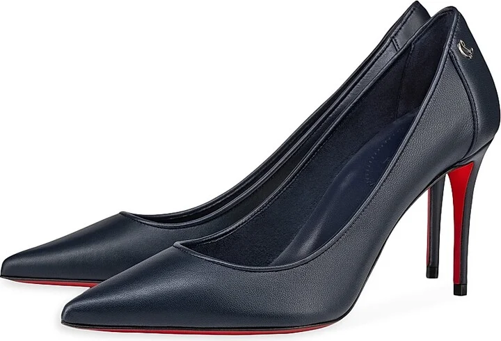 Women's Sporty Kate 85MM Leather Pumps - Black - Size 4 - Image 11