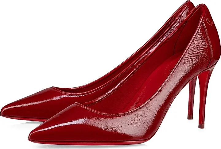 Women's Sporty Kate 85MM Patent Leather Pumps - Loubi - Size 5.5 - Image 2