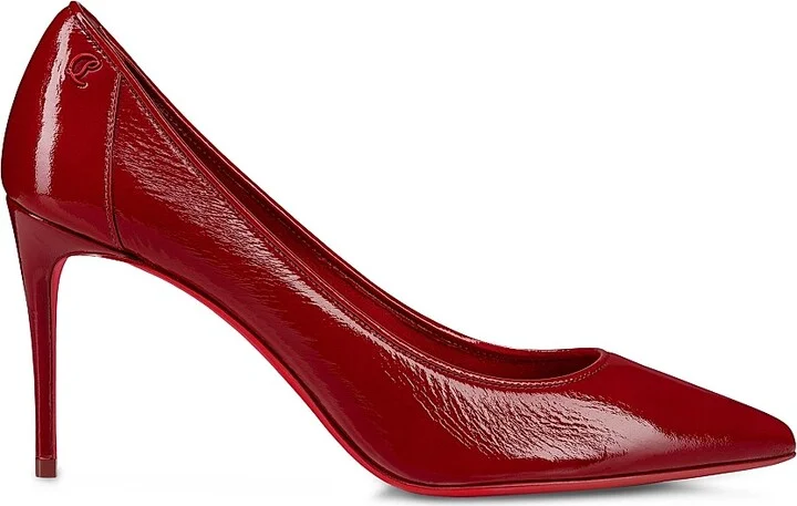 Women's Sporty Kate 85MM Patent Leather Pumps - Loubi - Size 5.5