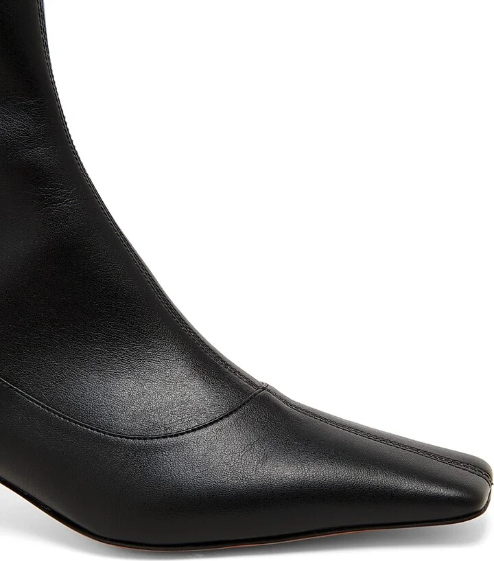 Women's Spur 50MM Kitten Heel Ankle Boots - Black - Size 5 - Image 5