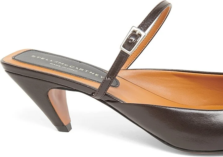 Women's Spur 50MM Kitten-Heel Mules - Black - Size 6 - Image 5