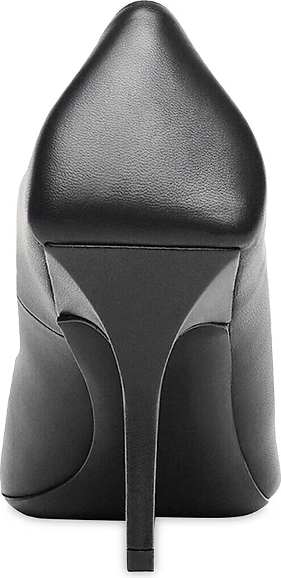 Women's Square Knife 80MM Pumps - Black - Size 5 - Image 2
