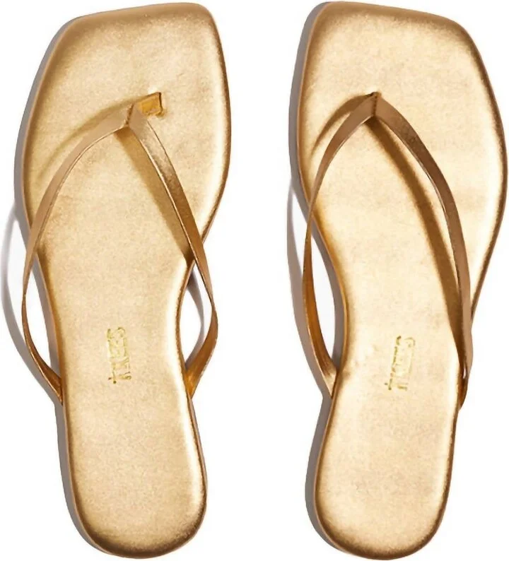 Women's Square Toe Lily Flip Flops In Blink