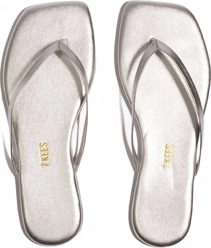 Women's Square Toe Lily Flip Flops In Fairylust