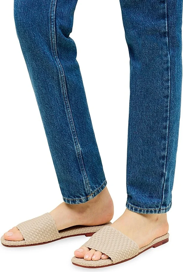Women's St. Barths Slide Sandals - Ecru - Size 5 - Image 6