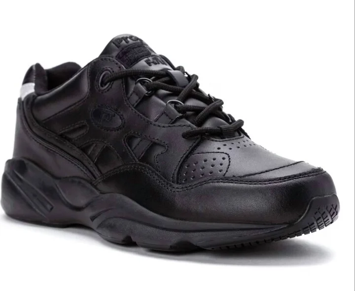Women's Stana Slip Resistant Work Shoe In Black