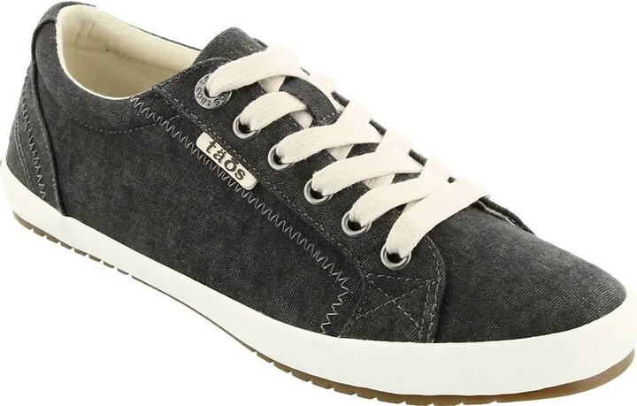 Women's Star Sneakers In Charcoal