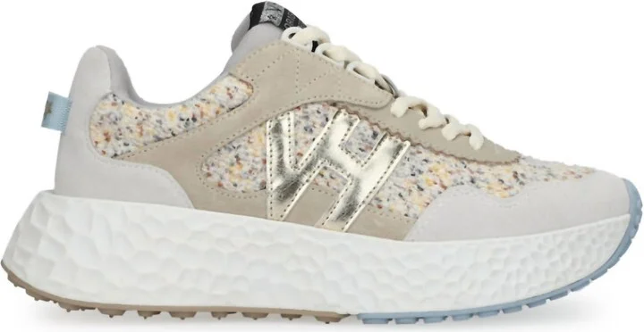 Women's Starling Tweed Sneaker In Nude
