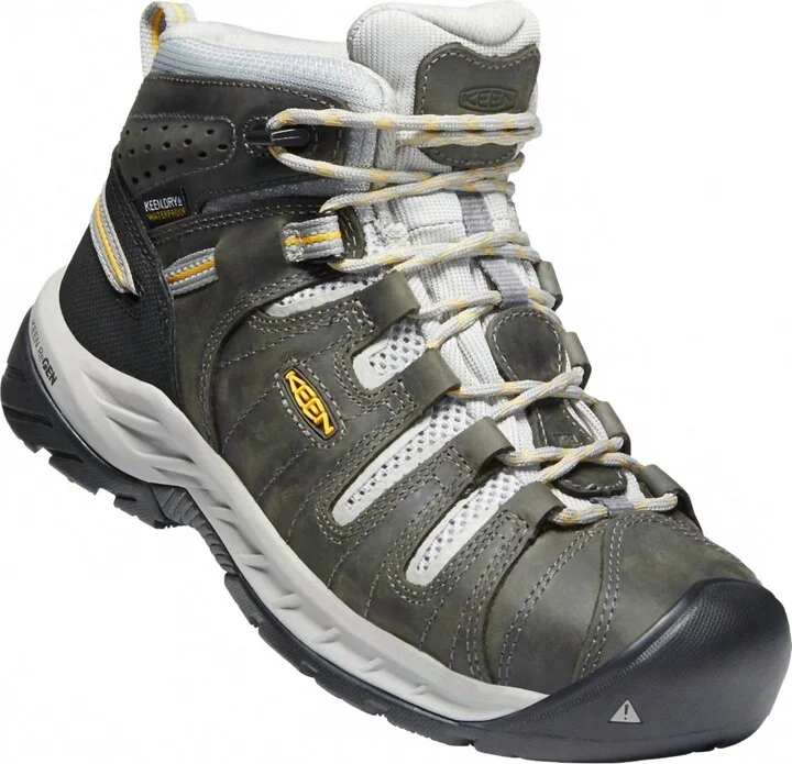 Women's Steel-Toe Mid-High Work Boots