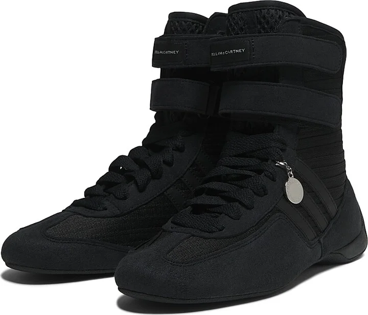 Women's Stella McCartney x adidas Rasant Logo Sneakers - Black - Size 3.5 - Image 2